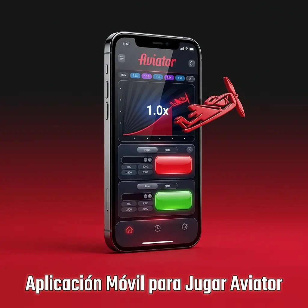Aplicación móvil para jugar Aviator en México con notificaciones de bonos y acceso directo desde Android e iOS.
