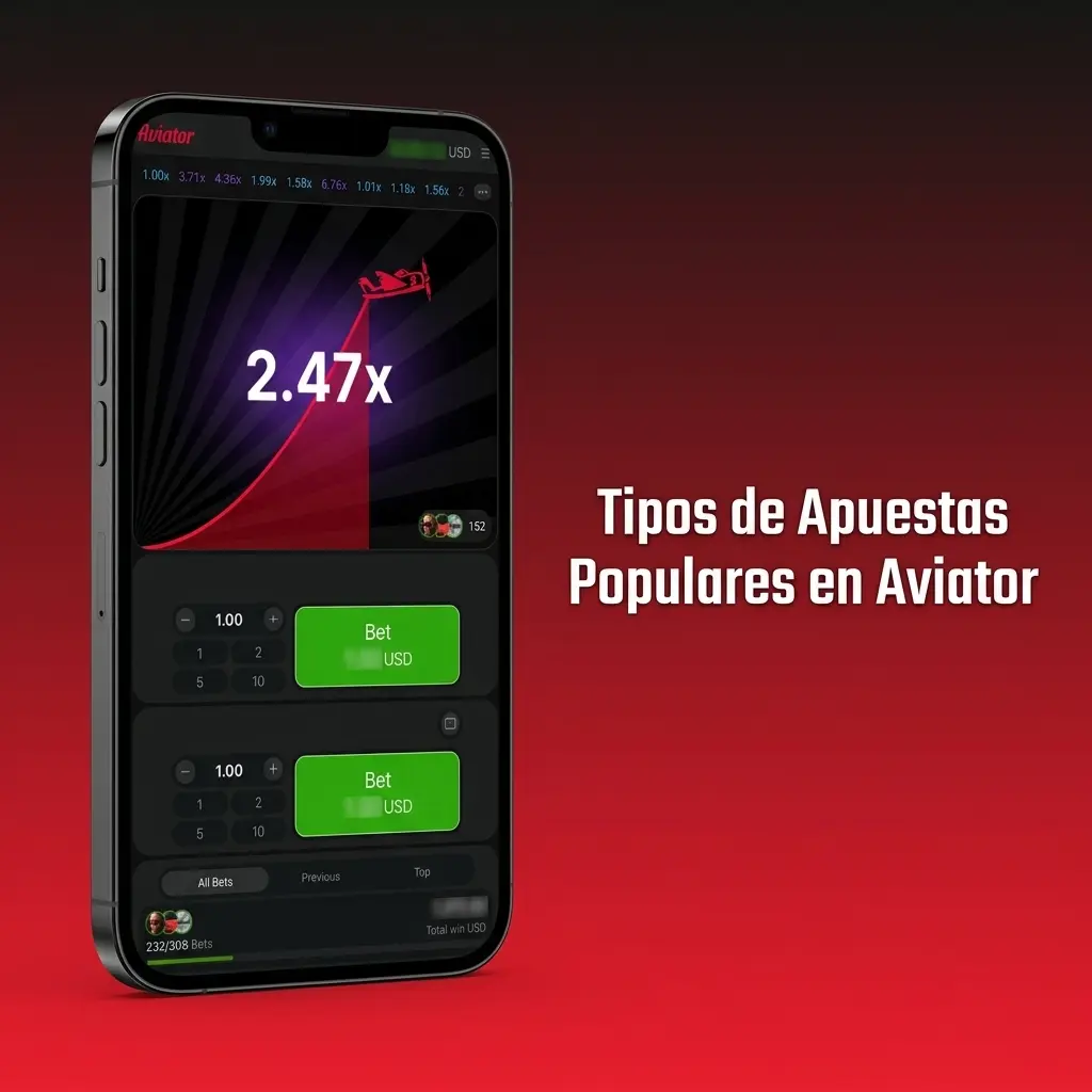 Tipos de apuestas en Aviator: apuesta simple, apuesta doble, Auto Bet y Auto Cashout para distintos estilos de juego.